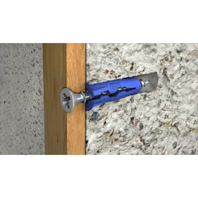 Kołek uniwersalny UNO 6mm z wkrętem 4,0x35mm 100szt. RAWLPLUG (UNO-06+435)